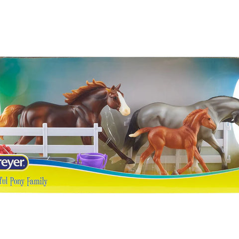 Breyer Horse #10229 Playful Pony Family Set - Brand New!