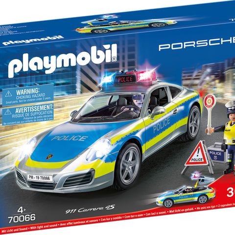 Playmobil #70066 Porsche 911 Carrera 4S Police - Brand New!