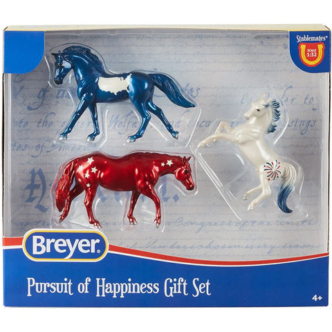Breyer Stablemates #10750 Pursuit of Happiness Limited Edition Gift Set - Brand New!