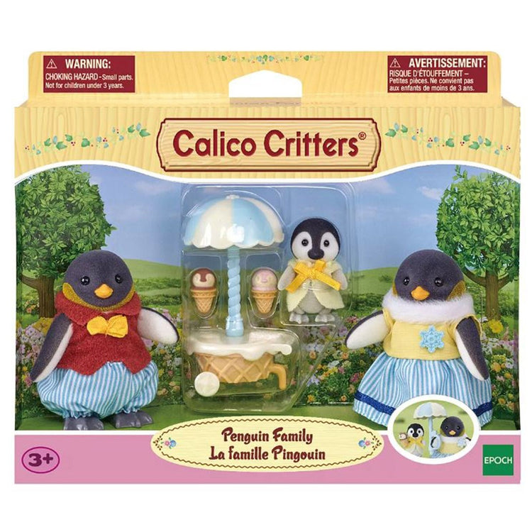 Calico Critters #CC2062 Penguin Family - Brand New!