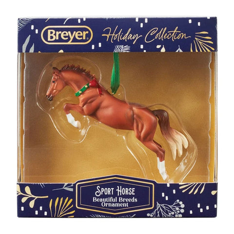 Breyer Holiday Collection #10539 Sport Horse | 2026 Beautiful Breeds Ornament - Brand New!