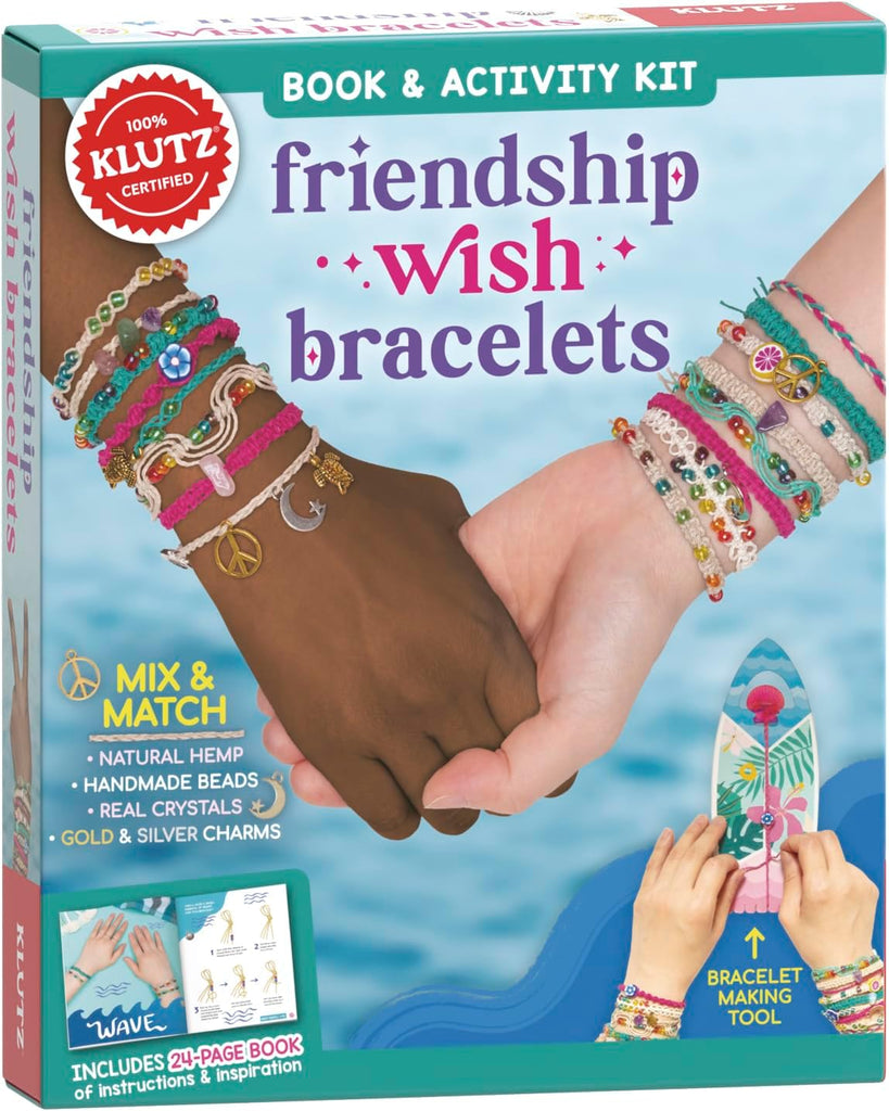 Friendship Wish Bracelets Book and Activity Kit by Klutz