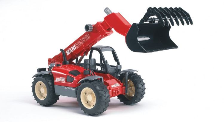 Bruder #02125 Manitou Telescopic Loader MLT 633 -New-Factory Sealed #2125