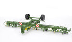 Bruder #02224 Krone Trailed Rotary Tedder with Running Gear KWT 8.82 - New! #2224