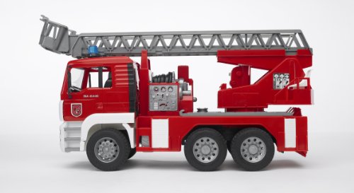 Bruder #02771 MAN TGA Fire Engine with Ladder Water Pump #2771