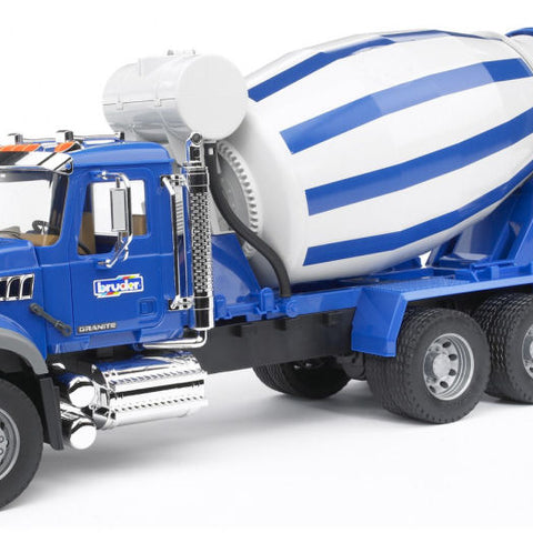 Bruder #02814 MACK Granite Cement Mixer! NEW! #2814