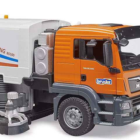 BRUDER #03780 MAN TGS Street Sweeper NEW!