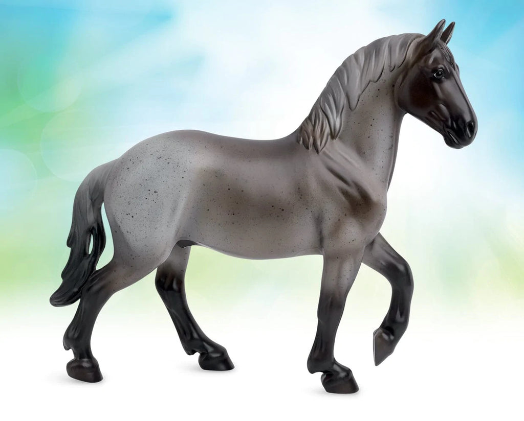 BREYER HORSES #1052 Blue Roan Brabant Freedom Series NEW!