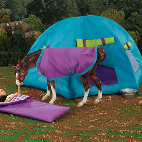 Breyer Traditional Series #1380 Backcountry Camping Set! (Horse Sold Separately) -New-Factory Sealed