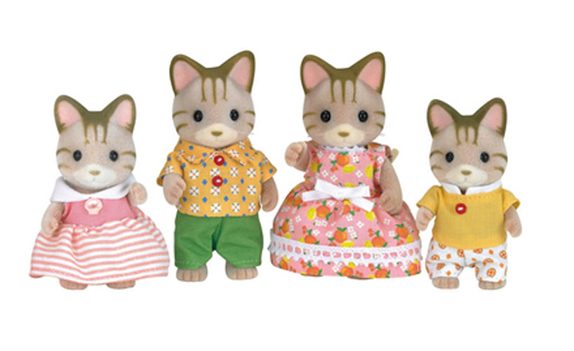 CALICO CRITTERS #CC1406 Sandy Cat Family - New in Box