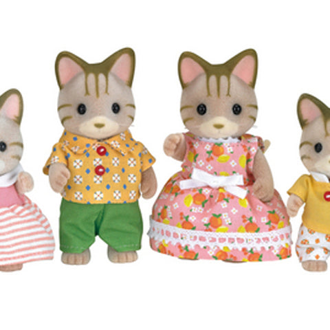 CALICO CRITTERS #CC1406 Sandy Cat Family - New in Box