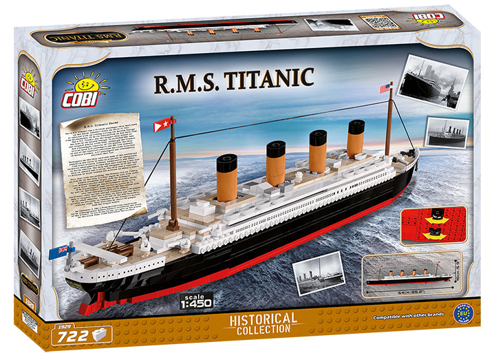 COBI TOYS #1929 Historical Collection Titanic Executive Edition NEW!