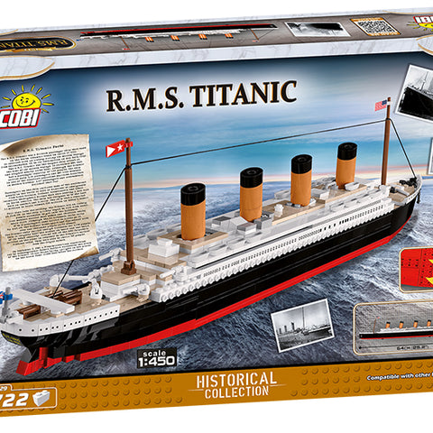 COBI TOYS #1929 Historical Collection Titanic Executive Edition NEW!