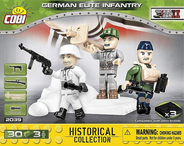 COBI TOYS #2039 German Elite Army Troops New!