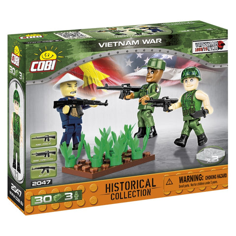 COBI TOYS #2047 WWII Vietnam War Figures NEW!