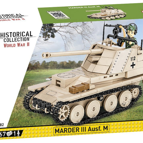 COBI TOYS #2282 Marder III Ausf. M Tank WWII NEW!