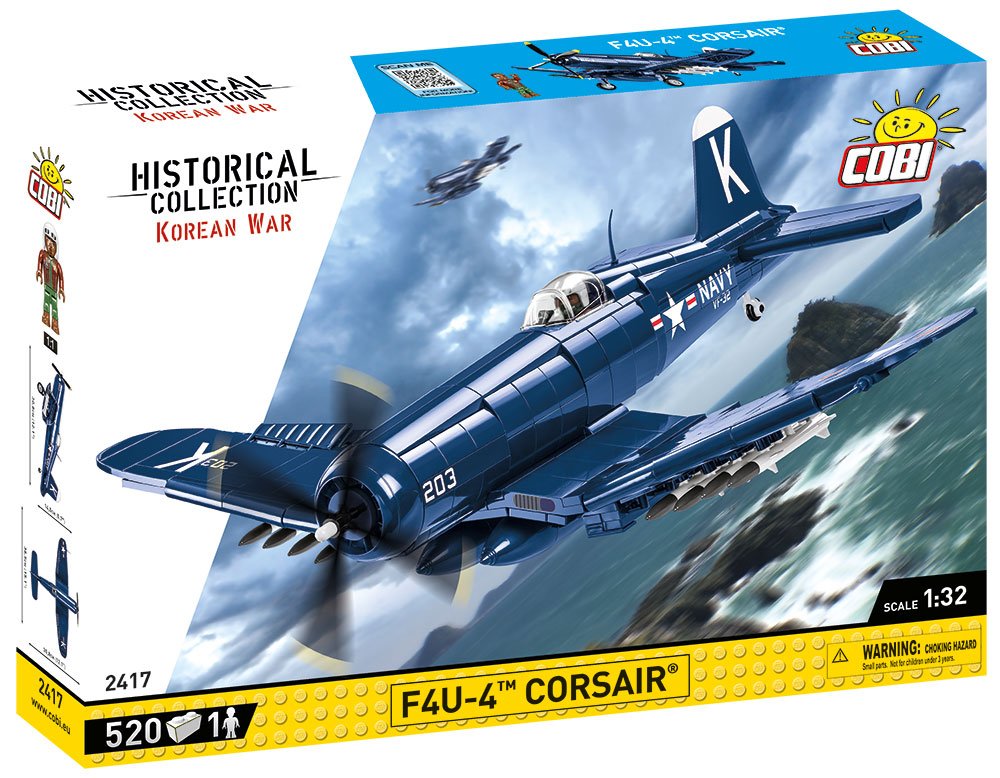 COBI TOYS #2417 F4U-4 Corsair Plane NEW!