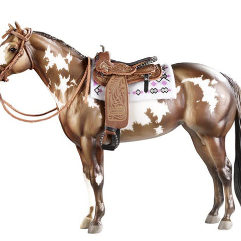 Breyer Traditional #2494 Cimarron Western Pleasure Saddle (Horse Not Included)