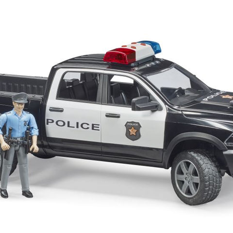 Bruder #02505 RAM 2500 Police with Policeman- New Factory Sealed!