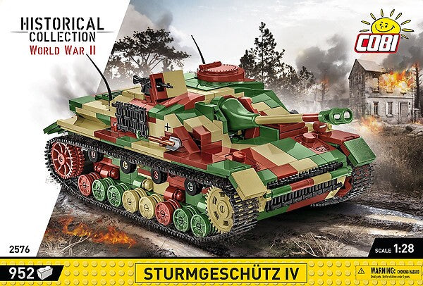 COBI TOYS #2576 Sturmgeschtz IV Sd.Kfz.167 WWII Tank NEW!