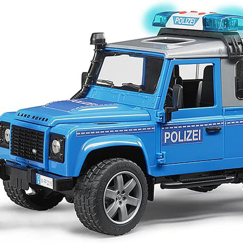 BRUDER #02597 Land Rover Police vehicle w/ Policeman NEW!