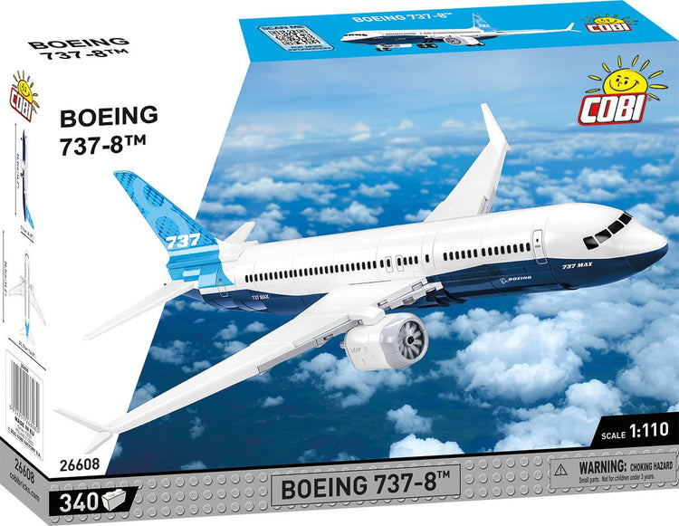 COBI #26608 Boeing 737-8 Passenger Jet NEW!