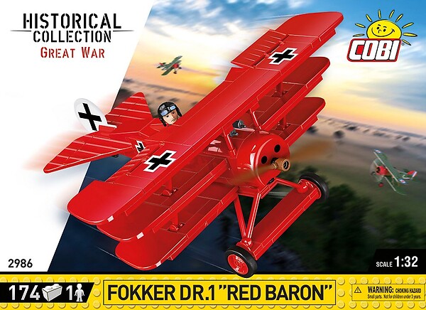 COBI TOYS #2986 WWI Red Baron Plane NEW!