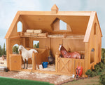 Breyer Traditional #302 Deluxe Wood Barn w/ Cupola (Horse & Accessories Sold Separate) -New-Factory Sealed