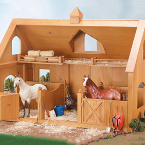 Breyer Traditional #302 Deluxe Wood Barn w/ Cupola (Horse & Accessories Sold Separate) -New-Factory Sealed