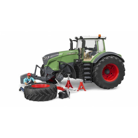 Bruder #04041 Fendt X 1000 Tractor with repair Accessories - New Factory Sealed #4041