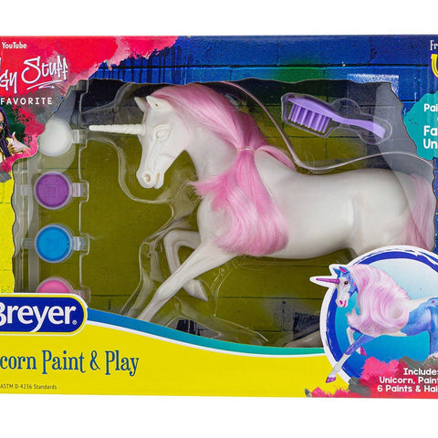 Breyer #4236 Freedom Series Unicorn Paint and Play NEW!