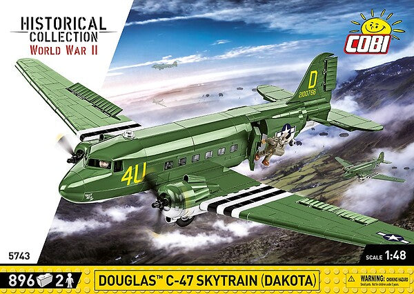 COBI TOYS #5743 Douglas C-47 Skytrain Dakota WWII Plane NEW!