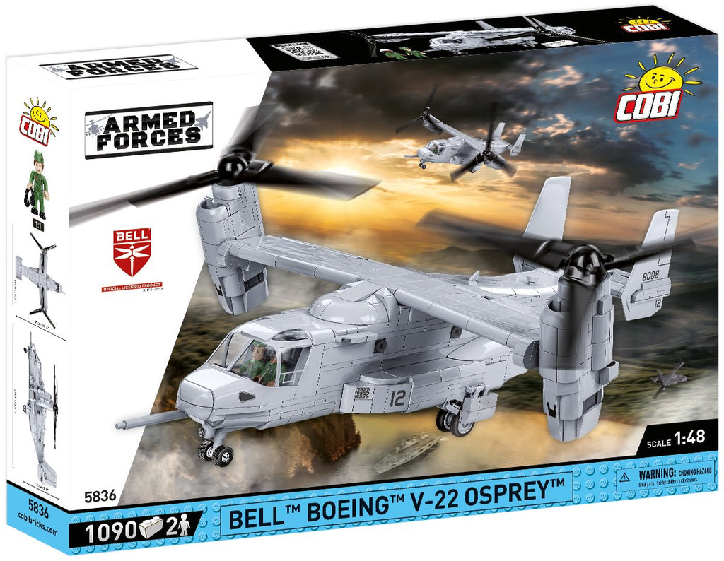 COBI TOYS #5836 Bell Boeing V-22 Osprey Tiltrotar Aircraft NEW!