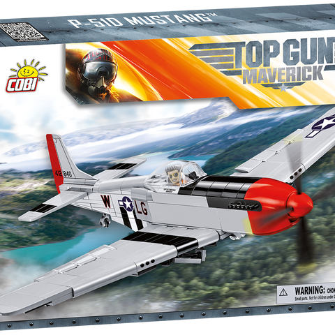 COBI #5846 Top Gun P-51D Mustang Fighter, Version 2 NEW!