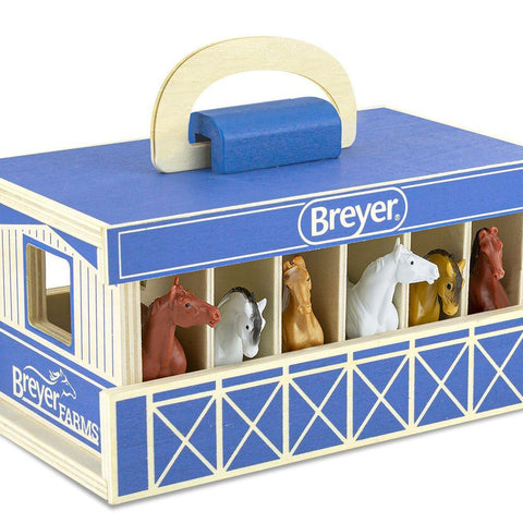 BREYER HORSES #59217 Stablemates Wooden Carry Case NEW!