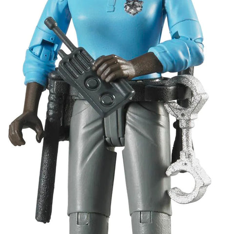 BRUDER TOYS #60431 Dark Skinned Policewoman NEW!