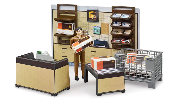 Bruder #62250 BWORLD UPS Store NEW!