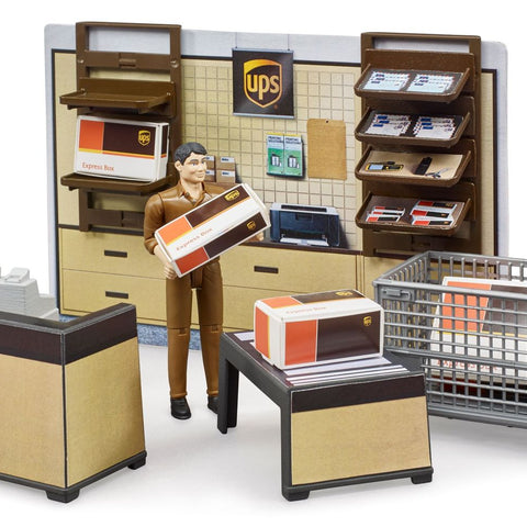 Bruder #62250 BWORLD UPS Store NEW!