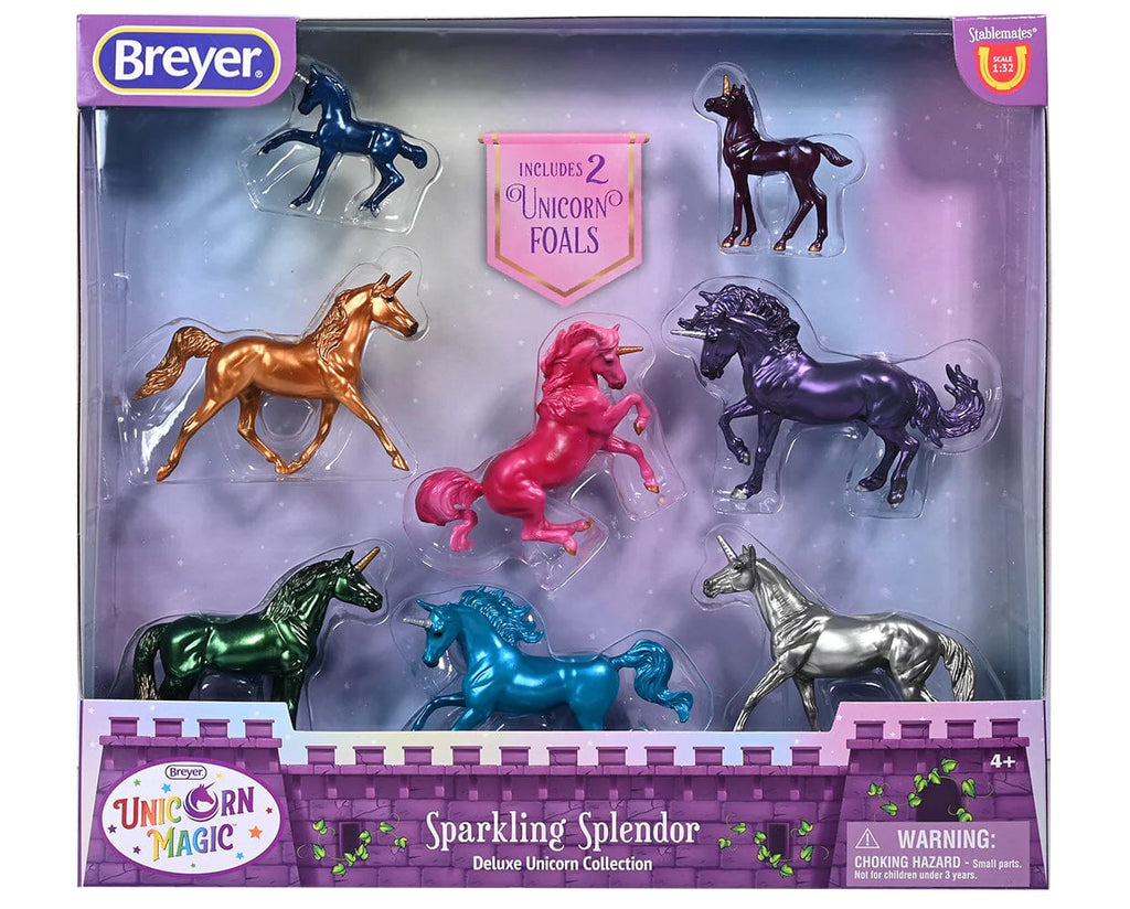 BREYER HORSES #6937 Sparkling Splendor Deluxe Unicorn Collection NEW!