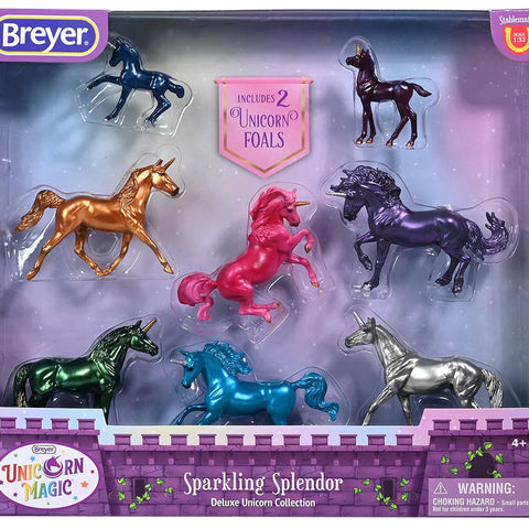 BREYER HORSES #6937 Sparkling Splendor Deluxe Unicorn Collection NEW!