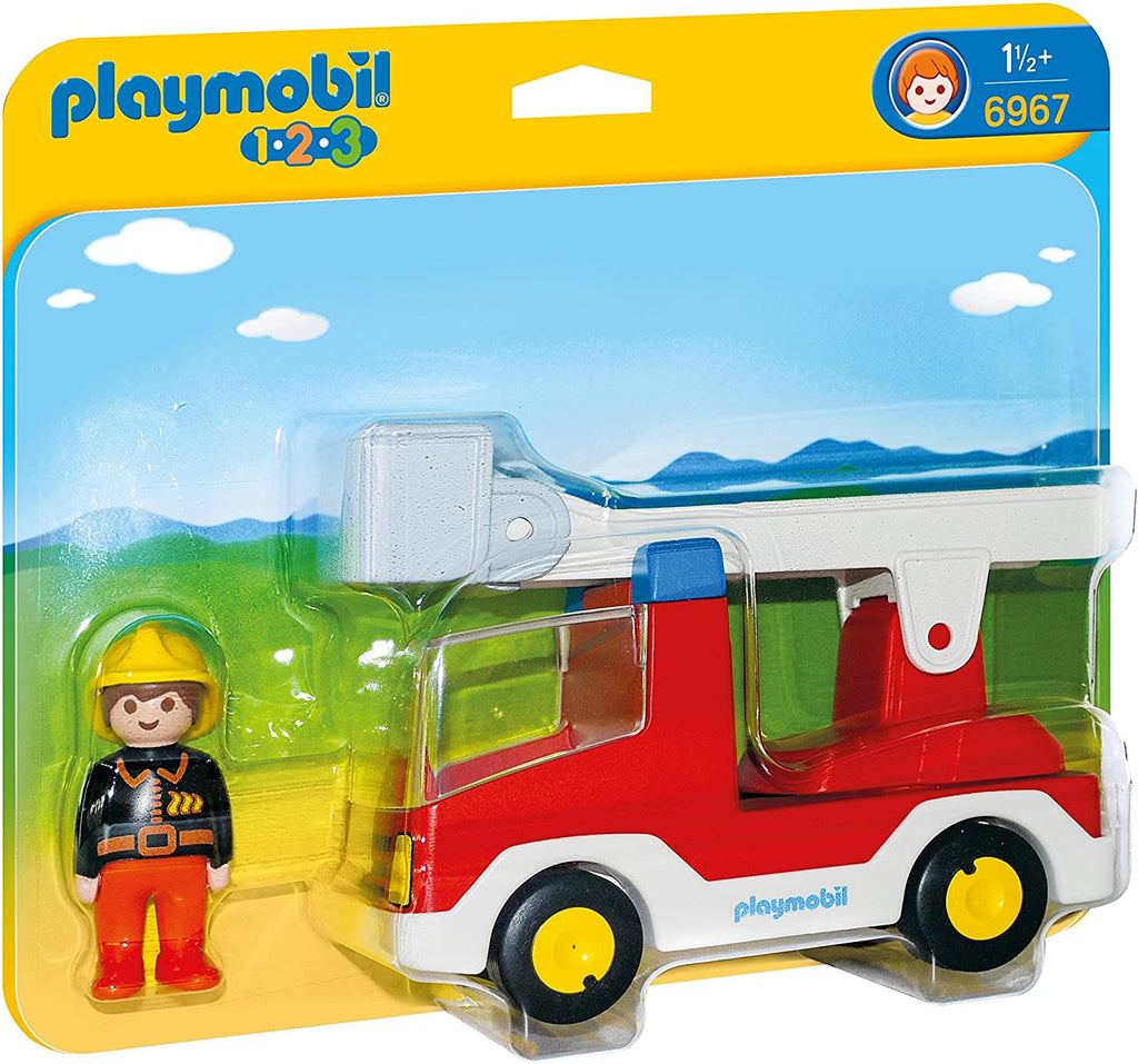 PLAYMOBIL #6967 Ladder Unit Fire Truck NEW!