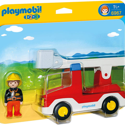 PLAYMOBIL #6967 Ladder Unit Fire Truck NEW!