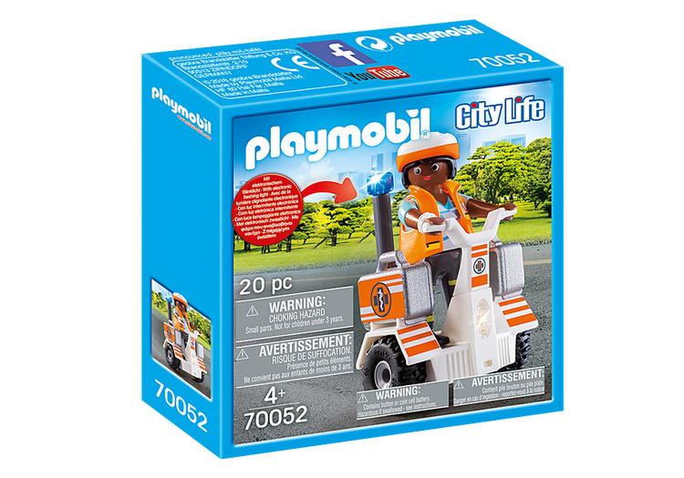 PLAYMOBIL #70052 Rescue Balance Racer NEW!