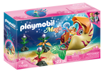 Playmobil #70098 Mermaid with Sea Snail Gondola - New Factory Sealed