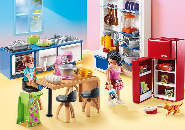 PLAYMOBIL #70206 Family Kitchen NEW!