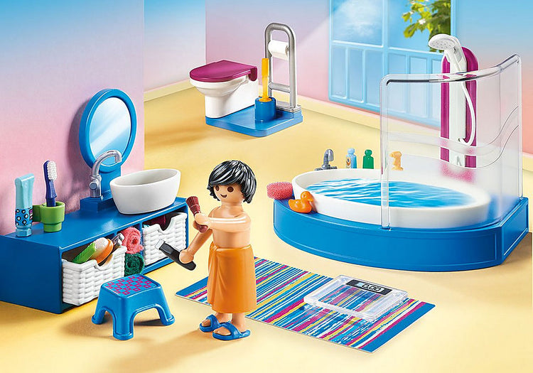 PLAYMOBIL #70211 Bathroom w/ Tub NEW!