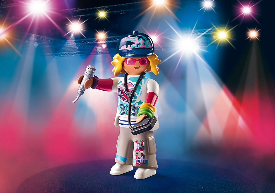 Playmobil #70237 Playmo-friends Rapper - New Factory Sealed