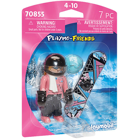 PLAYMOBIL #70855 Playmo-Friends Snowboarder NEW!