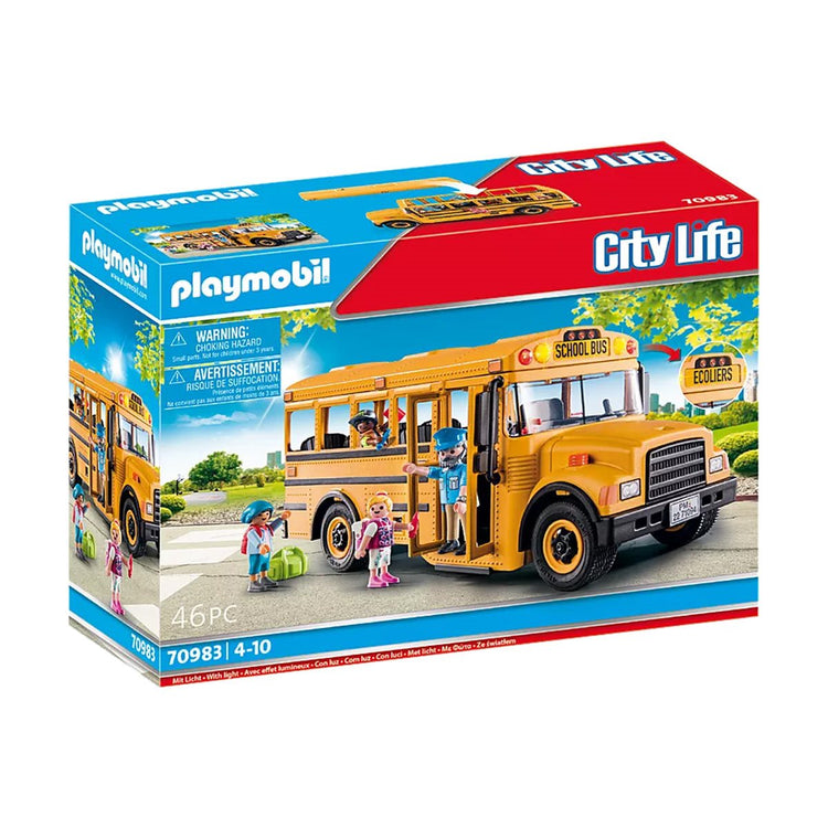 PLAYMOBIL #70983 School Bus NEW!