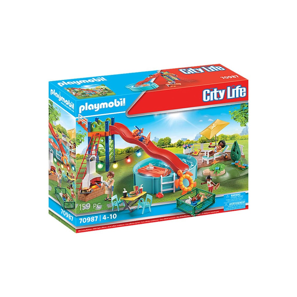 PLAYMOBIL #70987 Pool Party NEW!